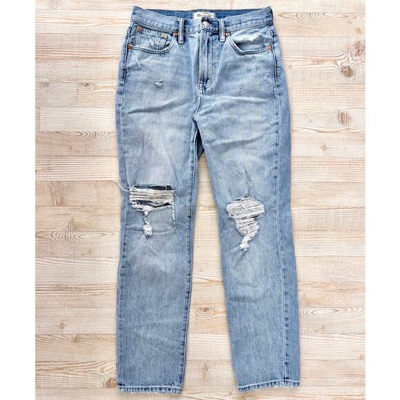 Madewell The Perfect Vintage Jean Calabria Light Wash‎ Ripped Edition Siz… - Picture 1 of 9